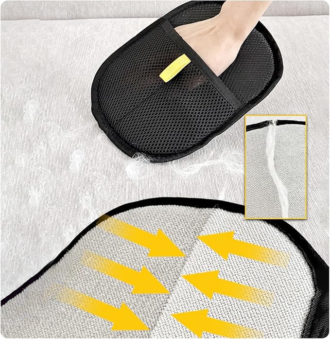 Gentle Pet Grooming Gloves